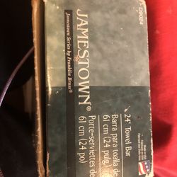 New 24 Inch Chrome Towel Rack