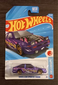 HotWheels Toyota AE86 Sprinter Trueno
