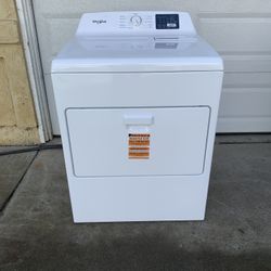 NEW OPEN BOX Whirlpool 7.0 cu ft Electric Dryer WED4107SW