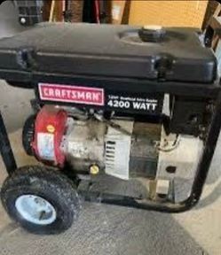 Craftsman 4200 watt generator
