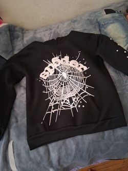 Black spider hoodie