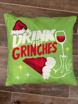 The Grinch Pillow