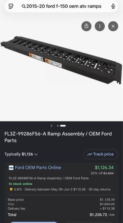 2015-2020 Ford F-150 Bed Ramps