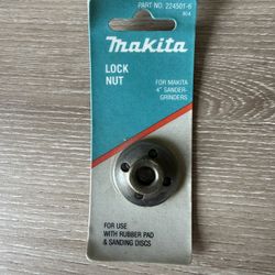 Makita Lock Nut For A Makita 4” Sander- Grinders