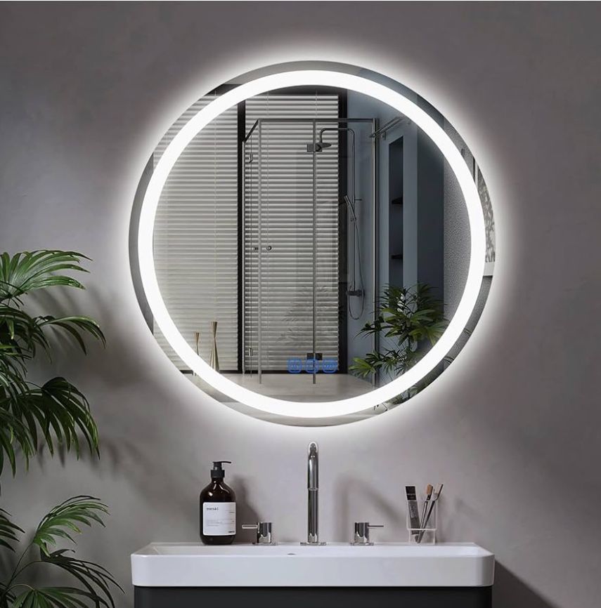 LED Circle Mirror