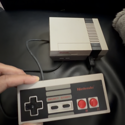 Nes mini with orginal controller