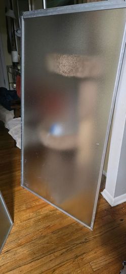 shower door 60x56 inches complete and ready to install