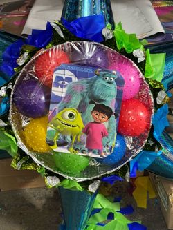 Monsters inc star with balls piñata