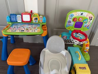 VTech Kids Toy Lot – Desk, Sports Center & More