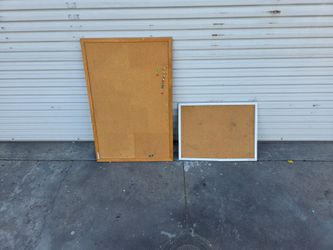 Cork Boards 2 Sizes both for$10