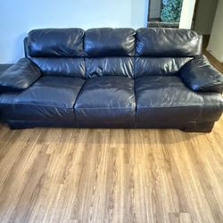 Leather Couch 