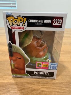 2026 SDCC EXCLUSIVE FUNKO POP! CHAINSAW MAN REZE ARC POCHITA OFFICIAL STICKER