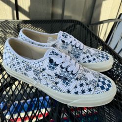 Vans × KITH Azulejo Tile limited edition Authentics in men's size 12.