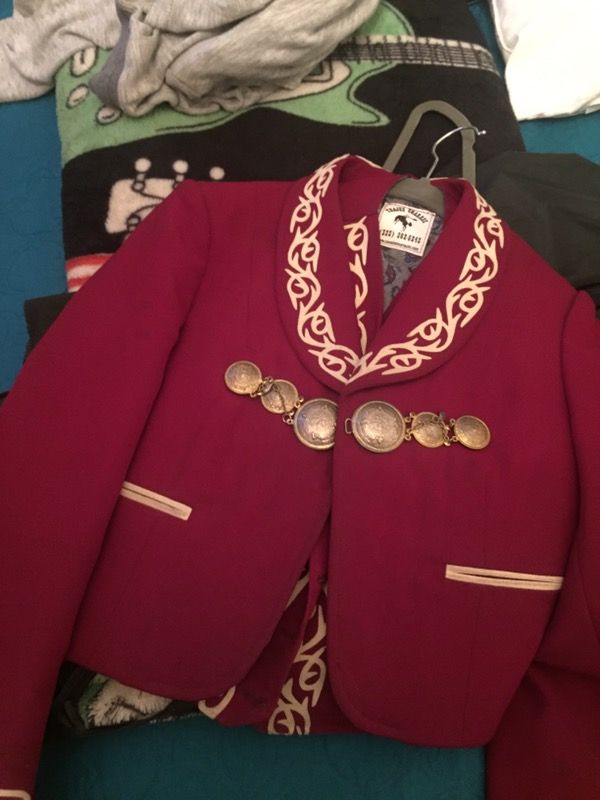 Mariachi Suit Burgundy