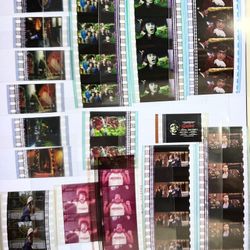 Authentic 35mm Movie Film Strips and Cells (34pcs)