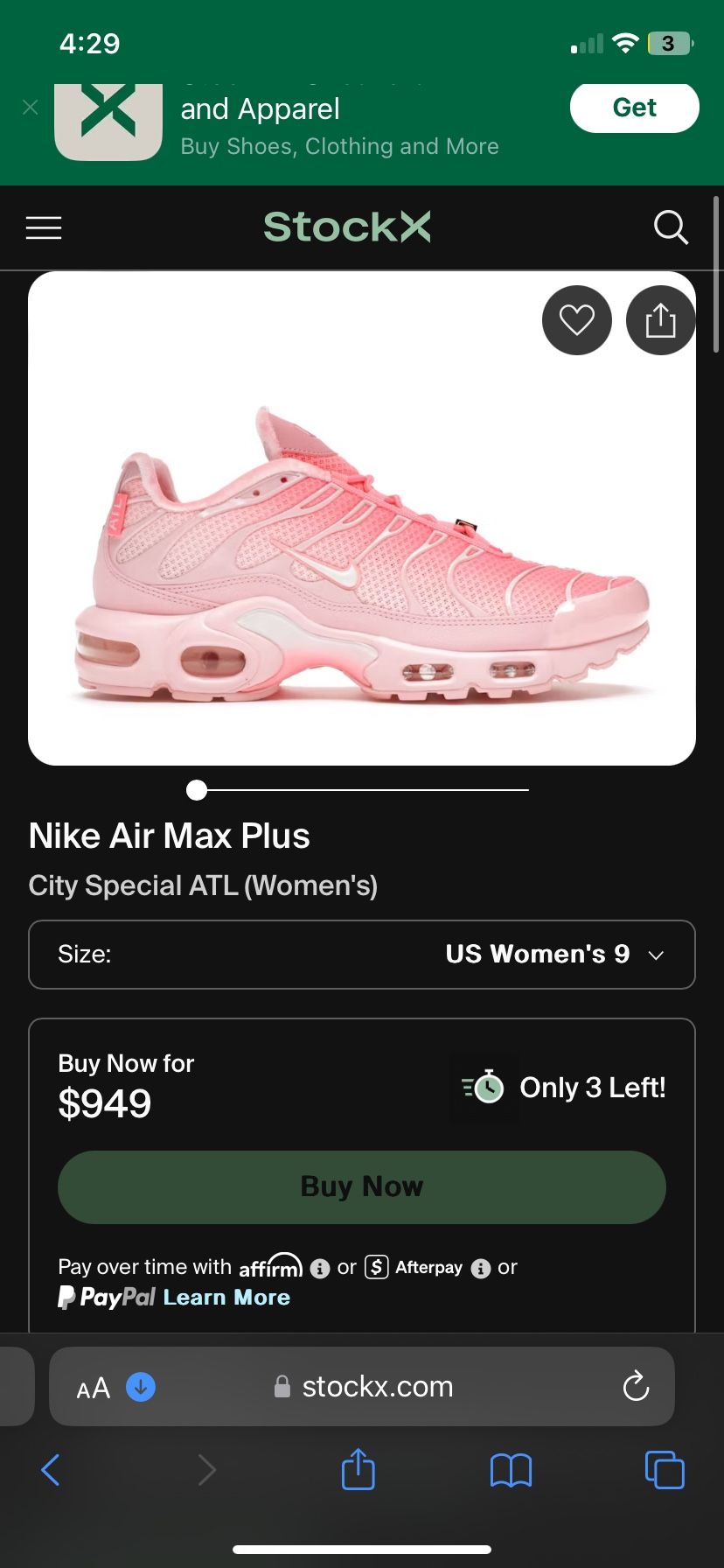 Nike Air Max Plus ( City Special ATL)