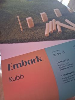 Kubb Yard Game by Embark