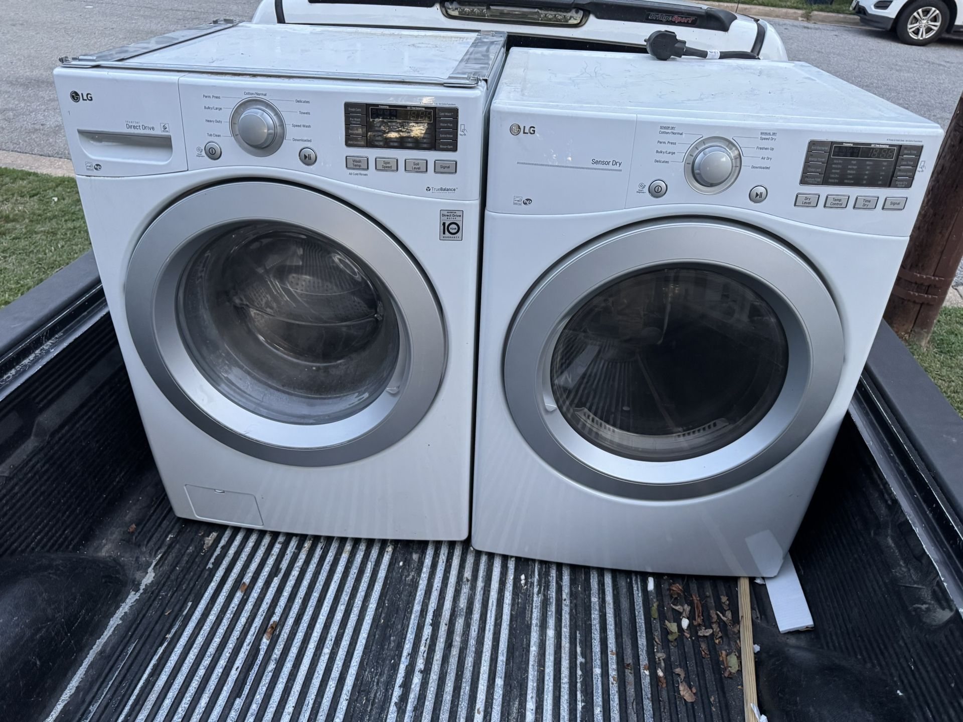 Washer And Dryer Brand LG 