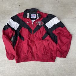 Vintage Reebok Proline San Francisco 49ers Jacket Men’s Size Large