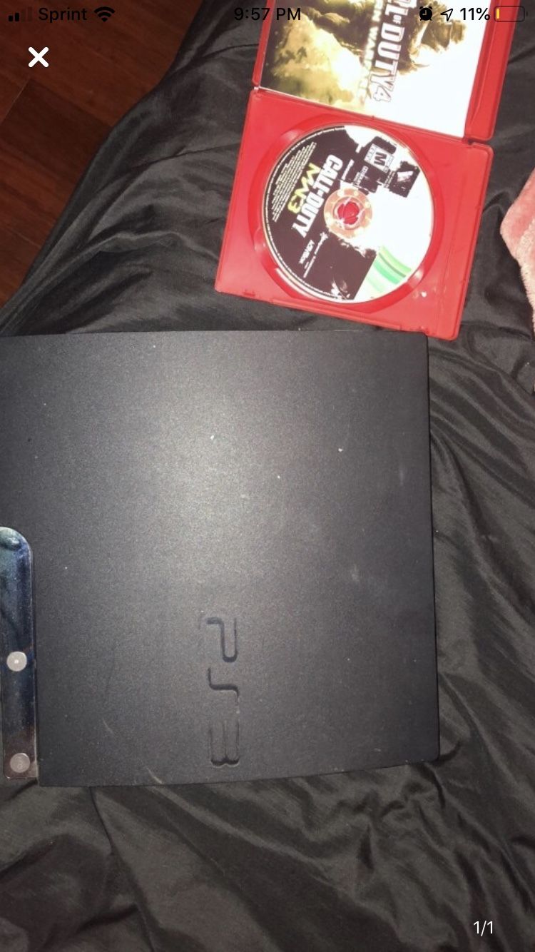 PS3 120GB comes with free call of duty game