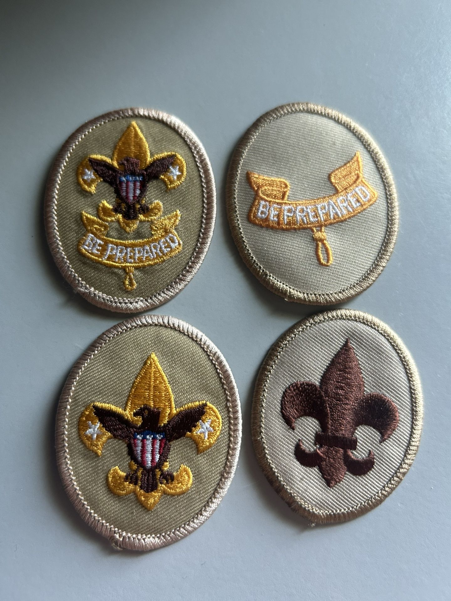 Boy Scout Rank Patches