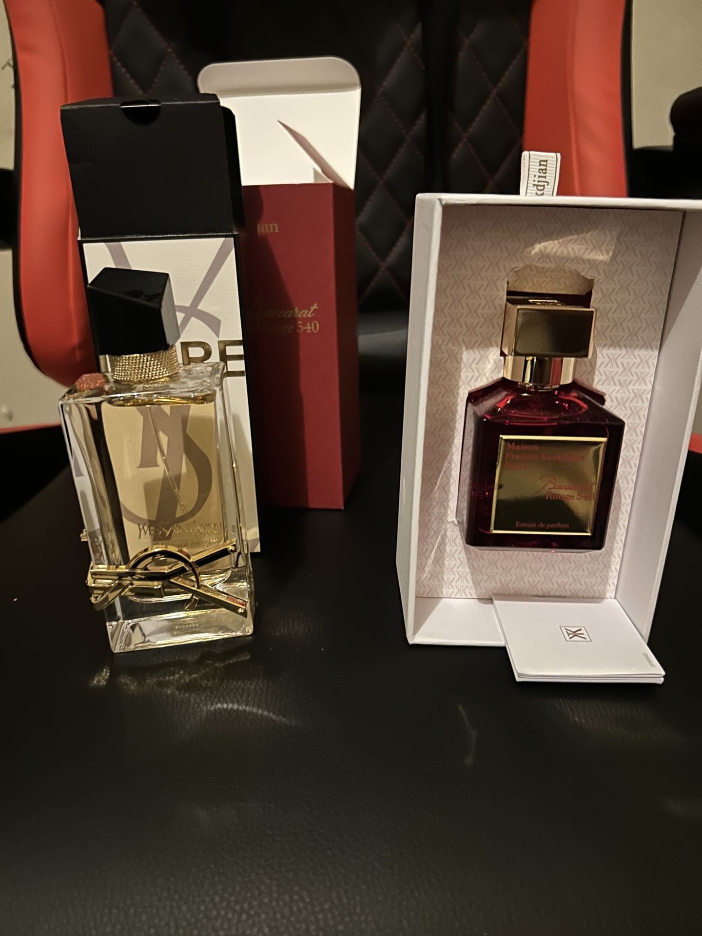 Maison Francis Baccarat Rouge 540 70ml (2.4oz) & YSL Cologne 100ml (3.3oz)