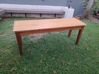 Long Wooden Table / Sturdy