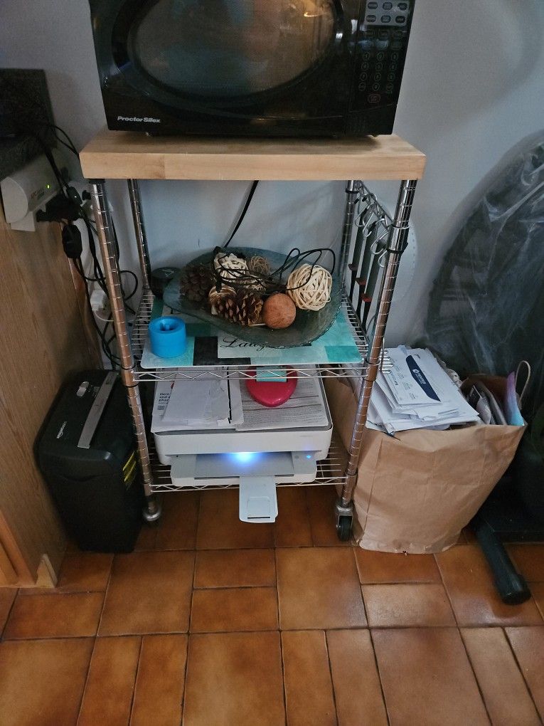 Microwave Cart