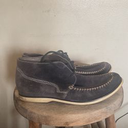John Varvatos Distressed Suede Shoes