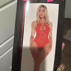 Red Bodysuit One Size