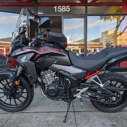 2021 HONDA CB500X ABS Clean Title Motorcycle 796 Miles