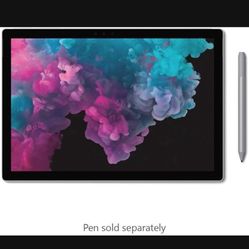 Microsoft Surface Pro 6 256 GB WiFi Black  W11 