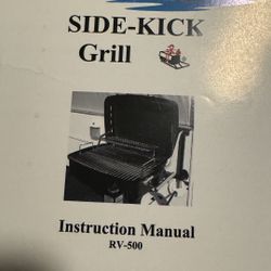Outdoor Sidekick grill