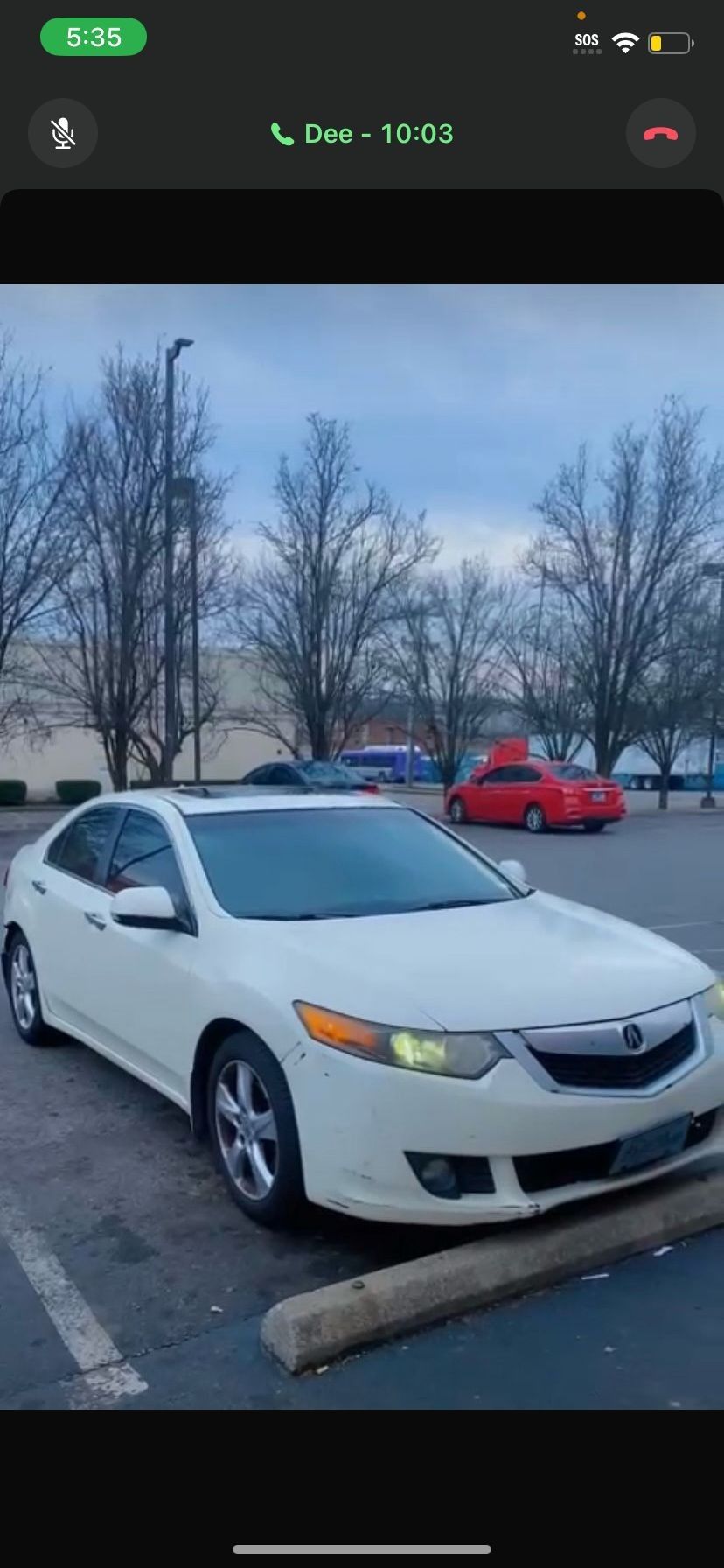 2010Acura TSX Off White $3,200 Or Nearest Offer