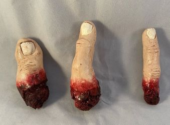Fake Severed Finger or toe Halloween Props