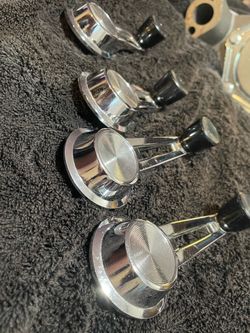 1963 Chevy Impala Chrome Window Cranks