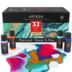 Arteza Acrylic Paint Pouring 