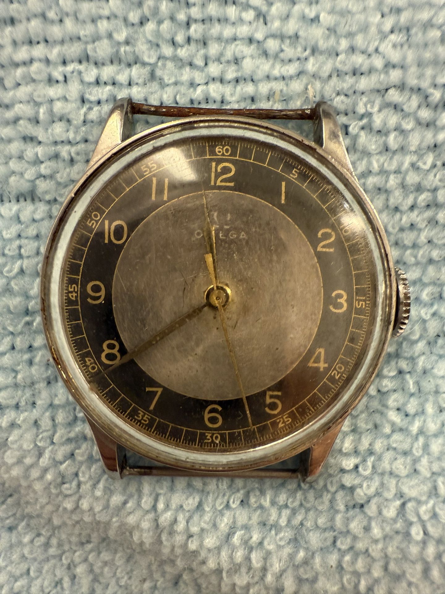 Vintage Tuxedo Omega 1940s Watch