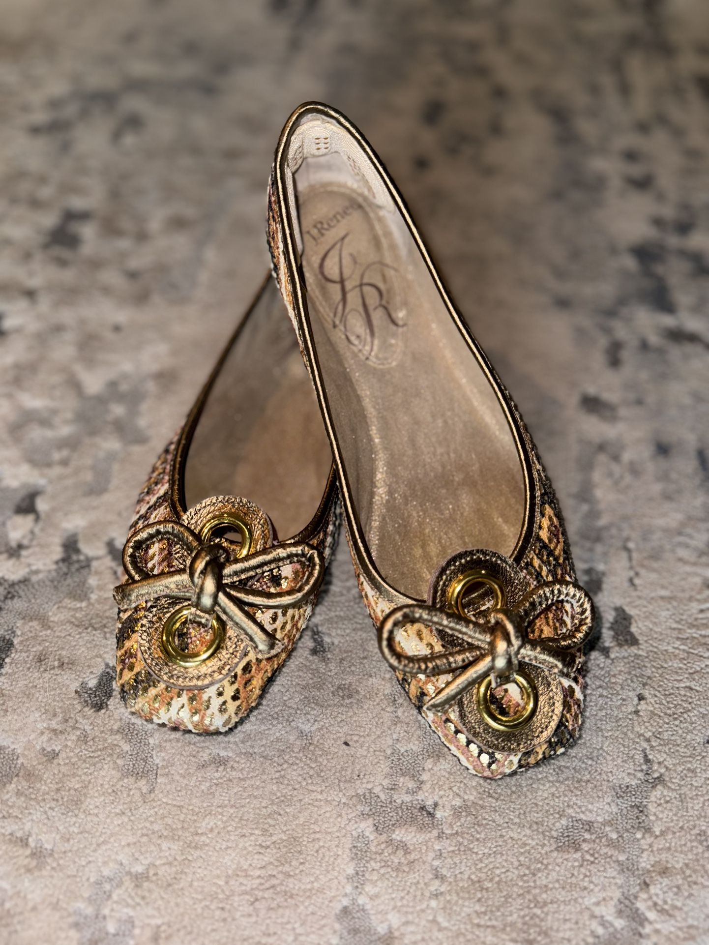 J.Reneé Edie Ballet Flats, Size 8.5