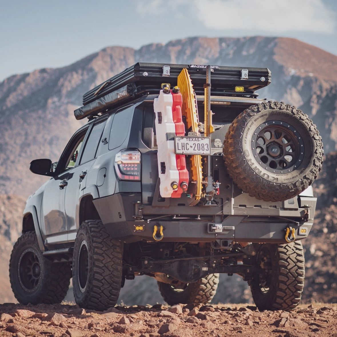 5th Gen 4Runner C4 Fab - Dual Swing Rear Bumper