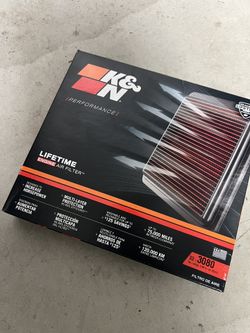 K&N Filter New