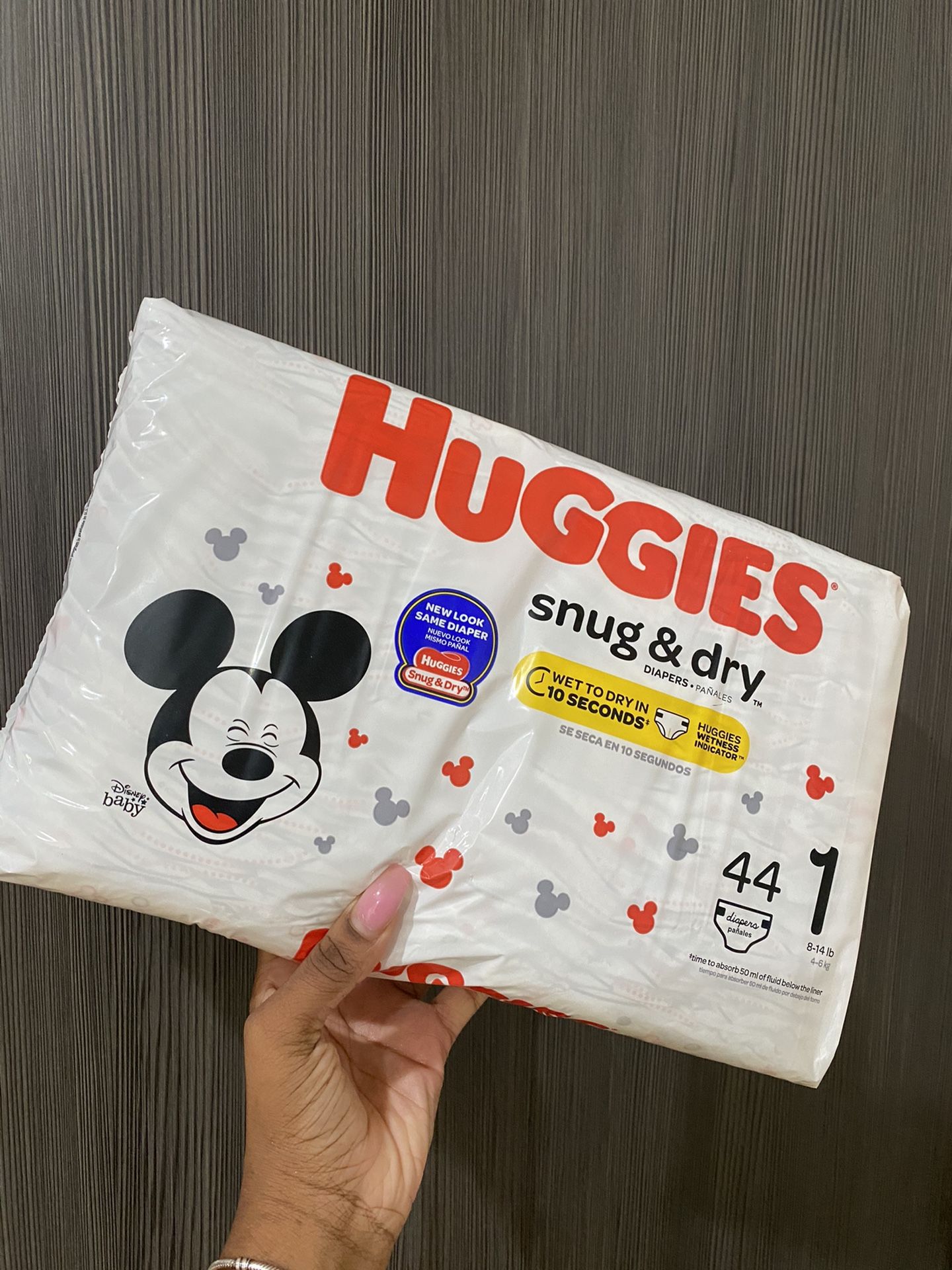 Huggies, 1 month, 44 count