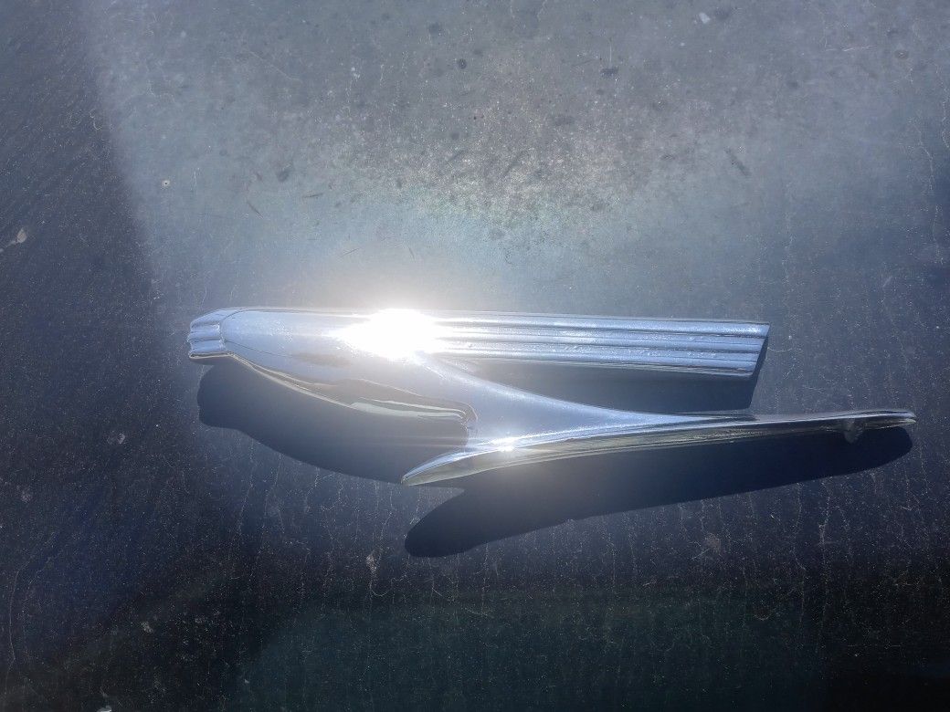 1937 And 1938 Chevy Hood Ornament Original Car Parts