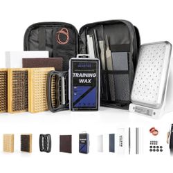 OutdoorMaster Ski Snowboard Tuning and Waxing Kit with Waxing Iron,