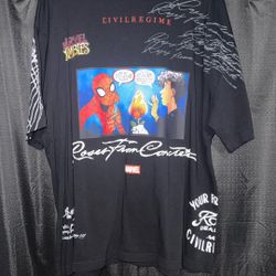 Civil Regime Marvel Zombies Spider-Man Tshirt