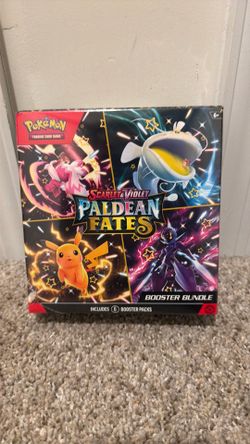 Pokemon Paldean Fates Big size Booster Bundle Sealed