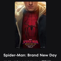 Spider-Man Movie Premiere Tickets! (Brand New Day)