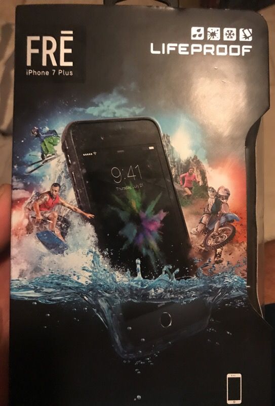 Black FRE LIFE PROOF