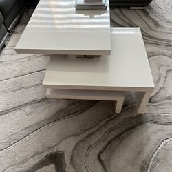 White Lacquer Coffee Table