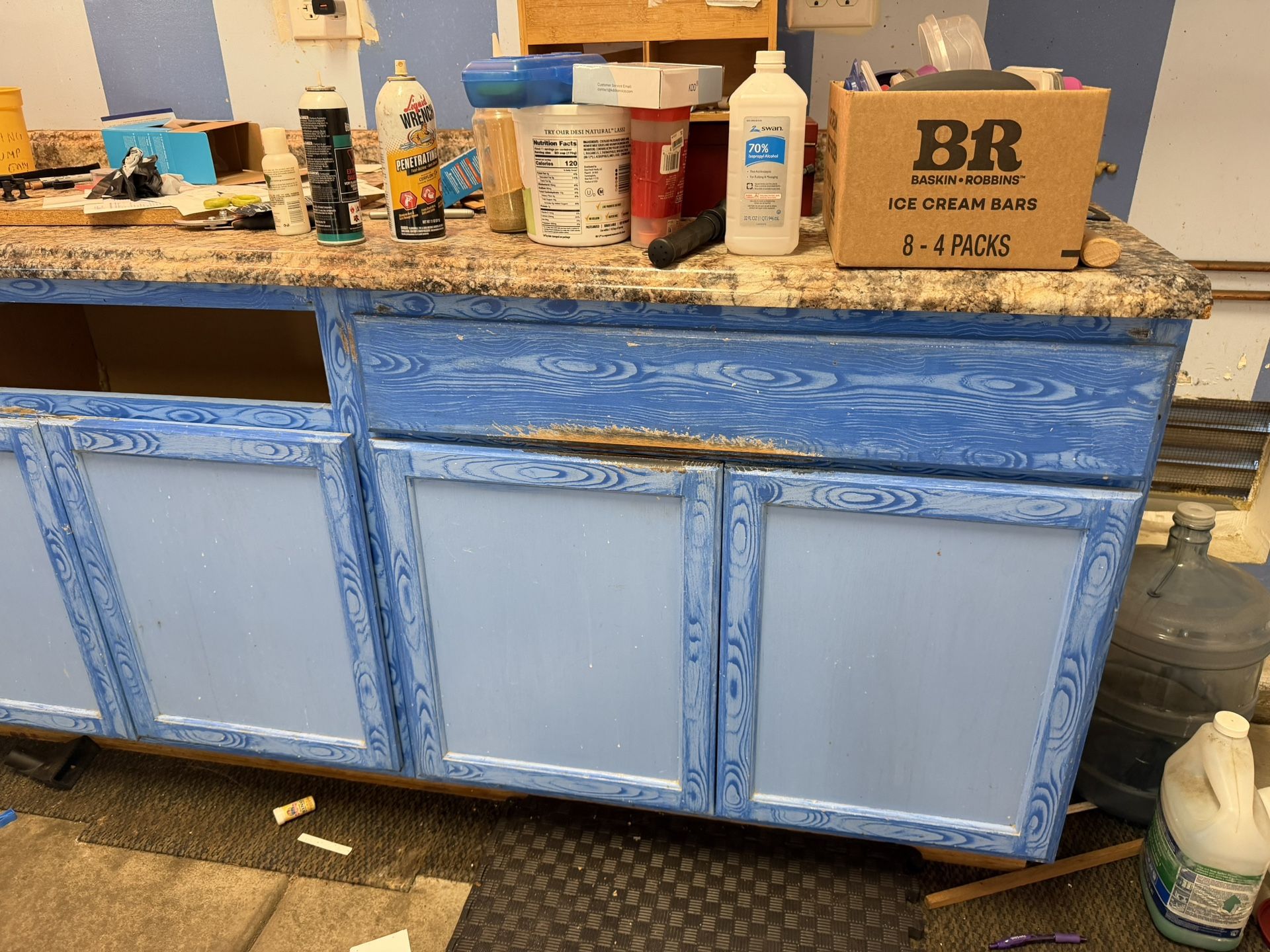 Cabinet And Counter Available.